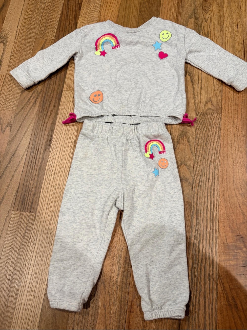 The Children’s Place baby girl matching sweat outfit